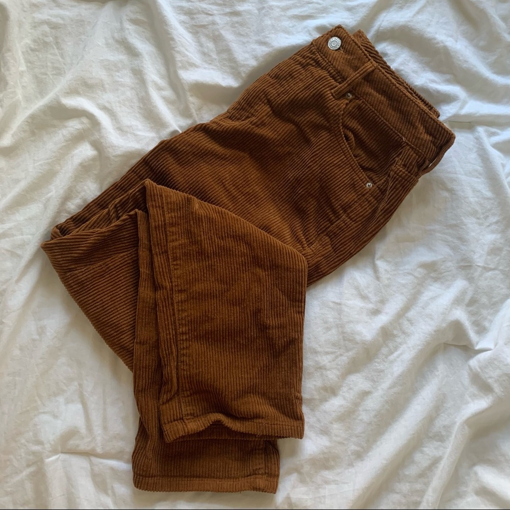 PacSun Toffee Corduroy Mom Jeans